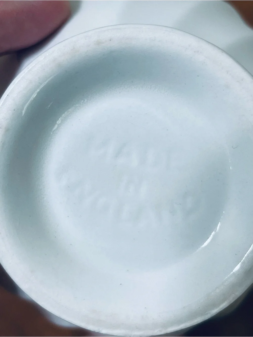 Johnson Brothers Regency Snowhite Patten Earthenware Creamer Swirl Made England